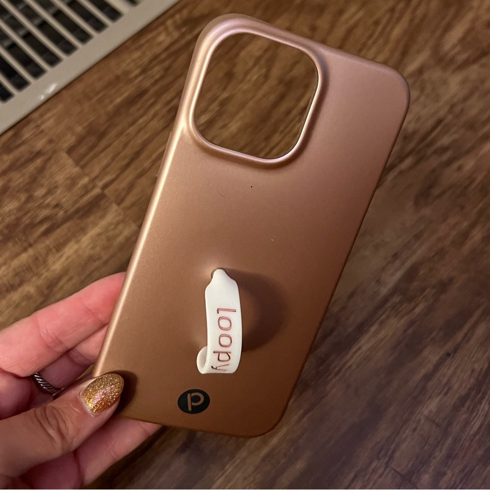 iPhone 12/13 pro max loopy rose gold